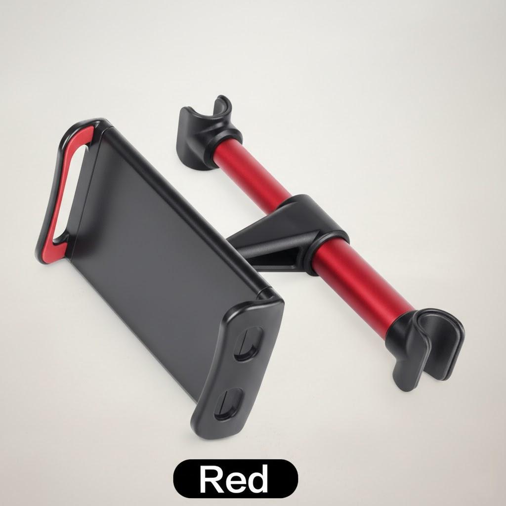 

Universal Car Tablet Holder Rotating Buckle Push Type for Seat Supporter Stand Tablet Accessories 90 Characters красный