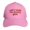 I Am Feeling Glad Baseball Cap Sunhat Fun Hats Cosplay New In Hat Womens Hats For The Sun Unisexs