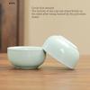 1 Set of Kung Fu Tea Set, Black Tea, Green Tea, Tea Making Tools, Celadon - Can Be Used by Outdoor Home, Beautiful and Gift-Giving