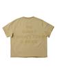 Deoopisyeollepyuji Laser Etched T-Shirt Beige