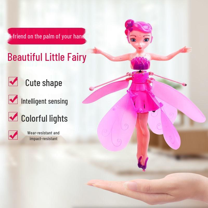 USB Charging Induction Fairy Crystal Ball - Colorful Levitation Toy for Kids