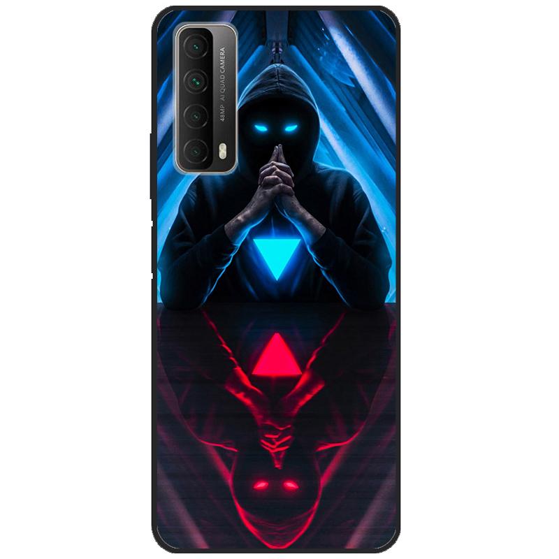 For Huawei Y7A PSmart 2021 Shockproof Cover 6.67" For Huawei P Smart 2021 Case PPA-LX2 Phone Cover Soft Silicone Back Case Coque