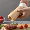 Oak Pepper Mill Nordic Style Spice Grinder Pepper Salt Grinding Bottle  Pasta