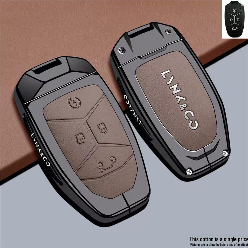 Lynk & Co 09 Key Case Shell with Buckle for Models 03/02/01/05/06/07/08 & EMP 900/Z20/Z10