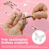 Handmade Sun Catcher Artificial Crystal Craft Set DIY Sun Catcher Wind Chime Crafts Window Suncatcher Decoration for Home Office