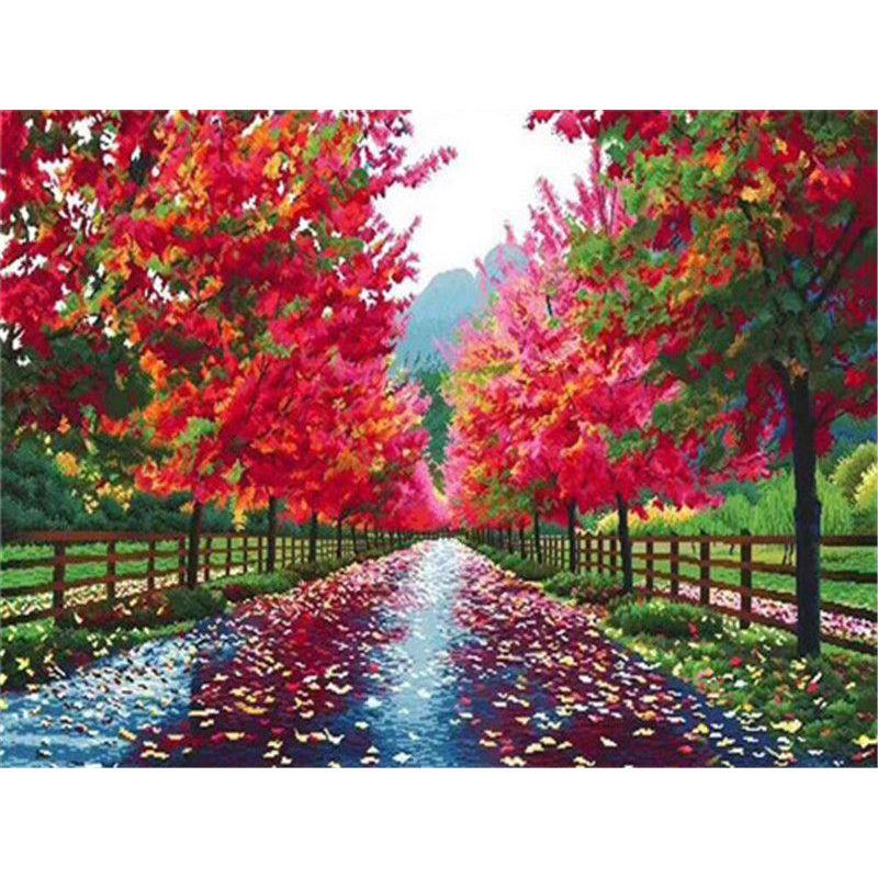 5D Diamond Painting Scenery Cross Stitch Landscape Diamond Embroidery Home Decor Gift