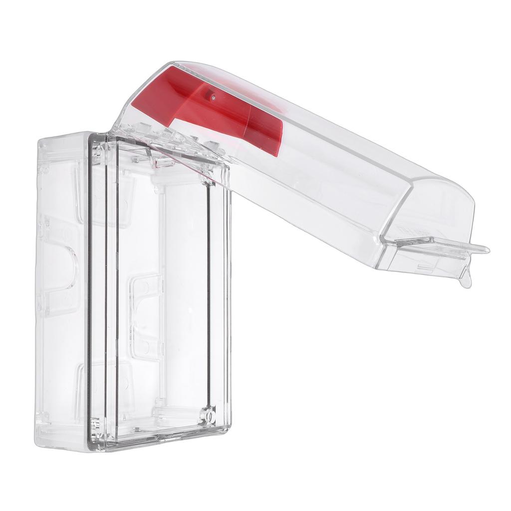 Fire Alarm Pull Station Cover Manual Call Point Protective Guard Prevent Accidental Trigger Physical Damage Dust and