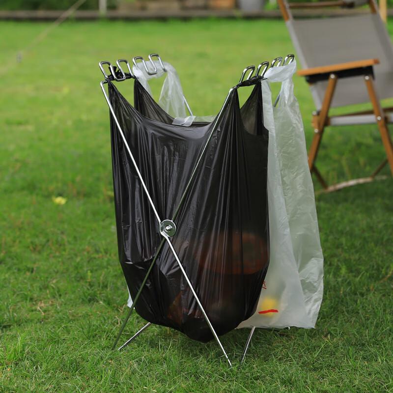 OEING Portable Folding Trash Bag Holder