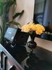 European Minimalist Medieval Black Nitrate Glass Vase Living Room Bedroom Dining Table High-end Decoration Exquisite Ornaments