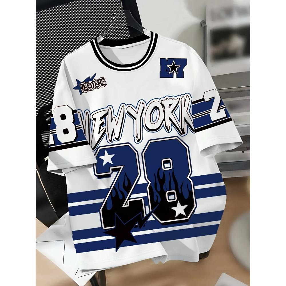 

Summer men s T-shirt is a casual, sporty, comfortable, and soft digital printed streetwear series 6XL