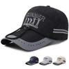 Men's Golf Themed "Take The Curve" Runner Baseball Cap, Quick Dry Reflective Adjustable Sports Sun Hat, Breathable Outdoor Golf Running Hat for Men