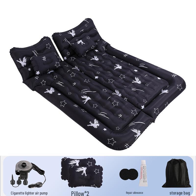 SUV Inflatable Rear Trunk Travel Mattress - Outdoor, Off-Road & Self-Driving Tour Sleeping Pad