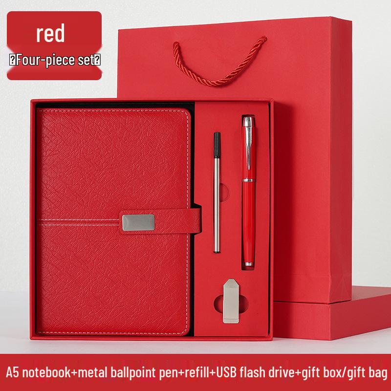 Customized Insulated Cup & Notebook Gift Set for High-End Business Meetings and Souvenirs