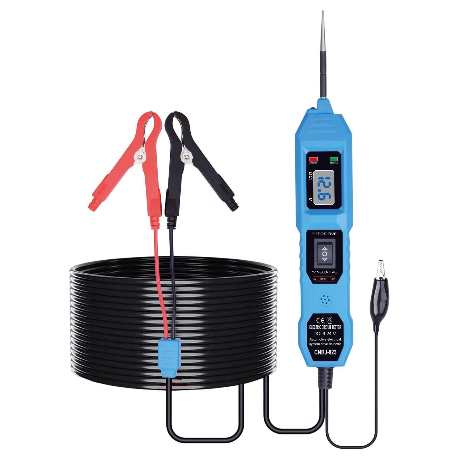Automotive Circuit Tester Tester Electrical System Probe Diagnostic Cable 3.5-36V