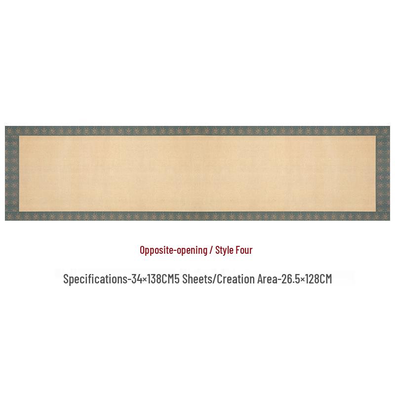 Retro Xuan Paper Semi-ripe Calligraphy Notebook for National Exhibition Submissions
