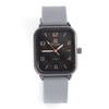 Rectangle Personality Digital Men'S Watch Student Fashion Casual Silicone Strap Quartz Watch Men