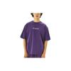 Jordan X Wordmark Embroidered Logo Crew Neck T-Shirt Unisex Tops Purple DV6466-514
