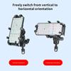 Mobile Phone Bracket 360 Rotatable Adjustable Motorcycle Electric Vehicle Riding Takeaway Navigation Bracket