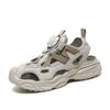 Classmate 2025 summer mesh rotating buckle bag head sandals boys hollow creek shoes girls sports beach shoes