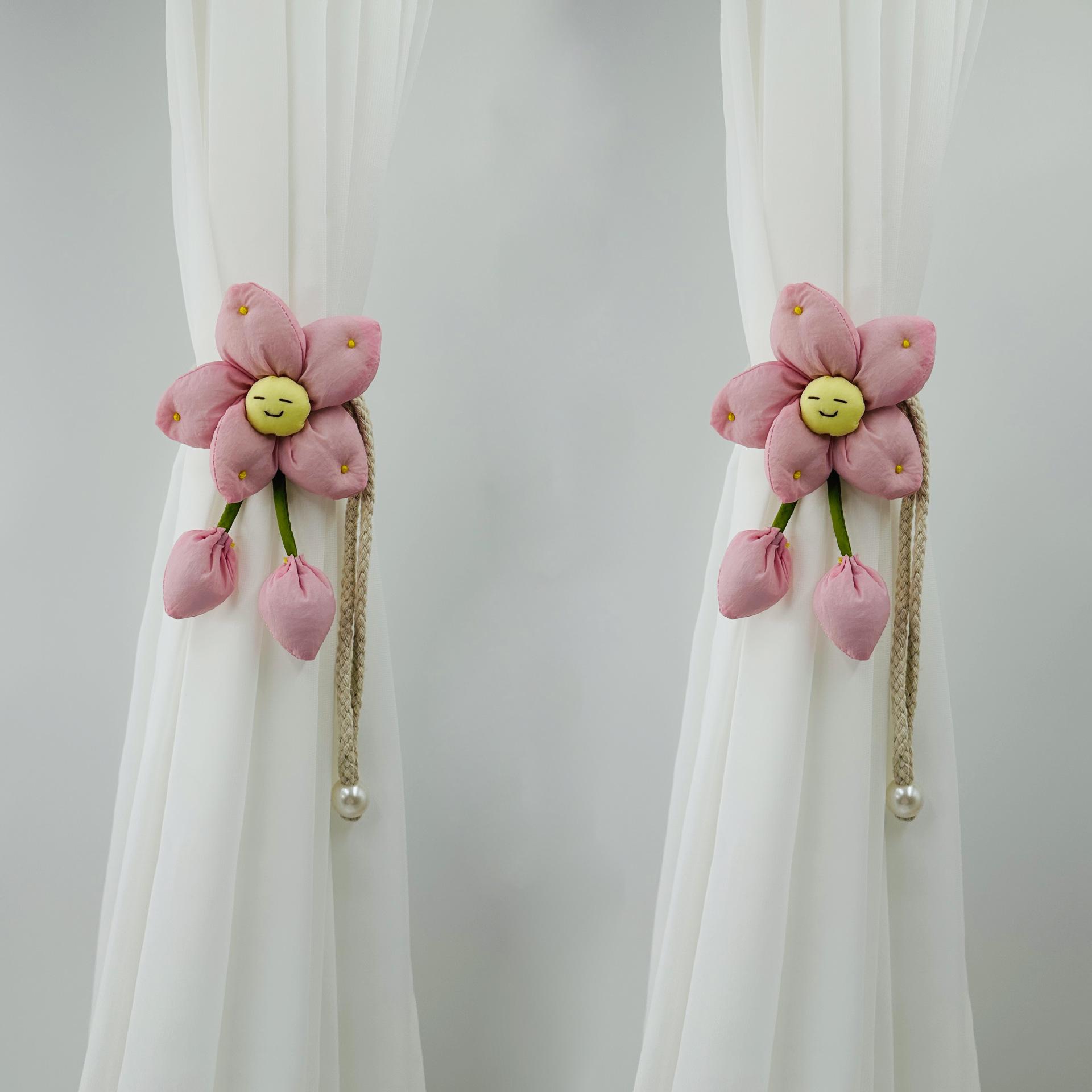 

Маленькие цветочные ювелирные аксессуары Тканевый объемный подсолнух Аксессуары для детской одежды Цветок Хлопок Тюльпан Скандинавский стиль розовый