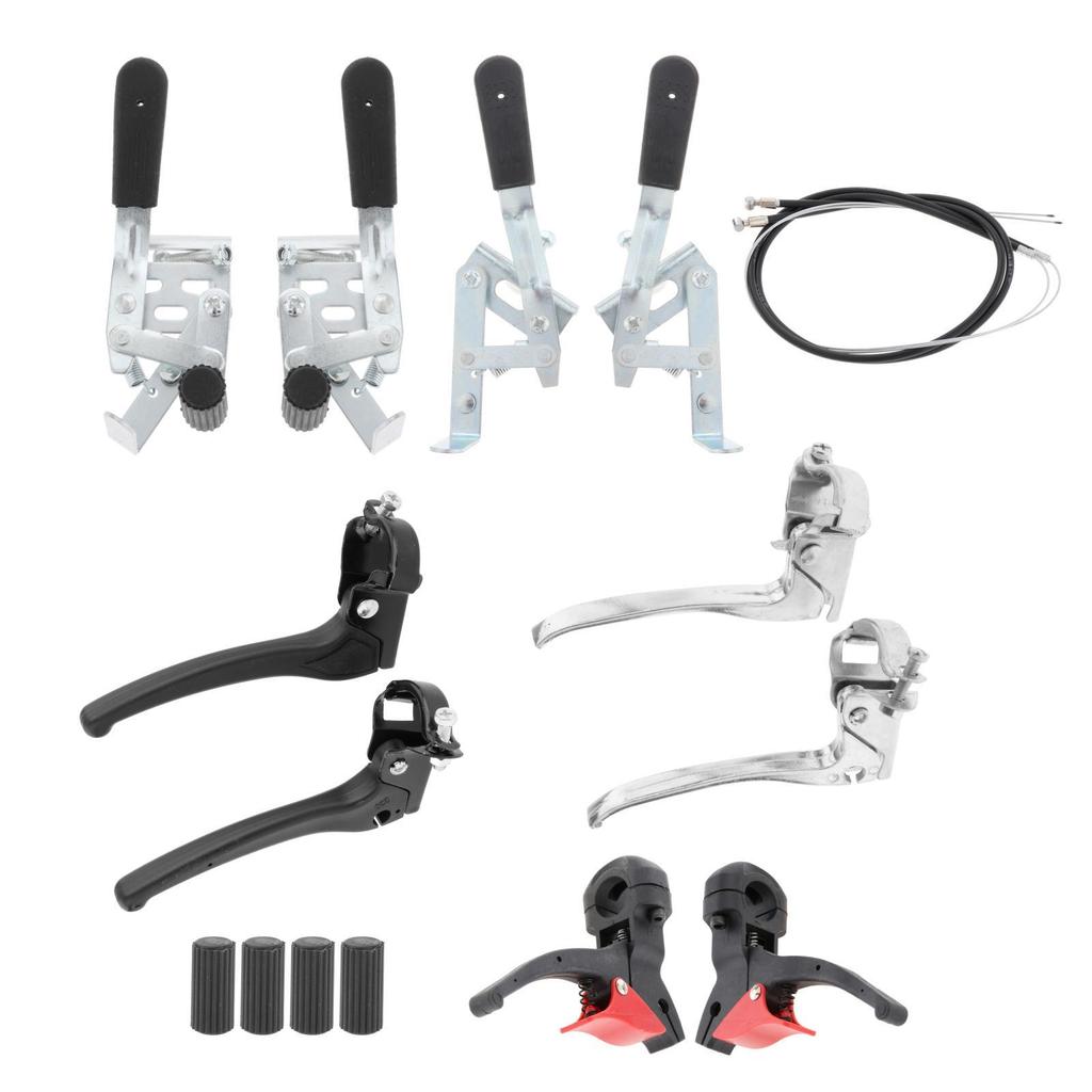 Leve Freno Sedia a Rotelle Parti Montaggio a Bullone Ricambi Heavy Duty Robuste Sostituisce Direttamente Leggero Protezione Anziani