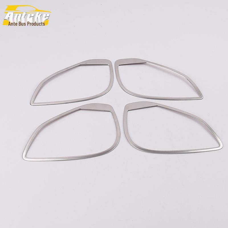 Yige Inel Luminos pentru Audio Auto și Husă Protectoare pentru Difuzorul de Ușă - Autocolant din Oțel Inoxidabil Accesoriu