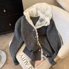 Lace Hooded Splicing Cardigan New Foreign Style Gentle Age Reduction Versatile Sweater Top Women
