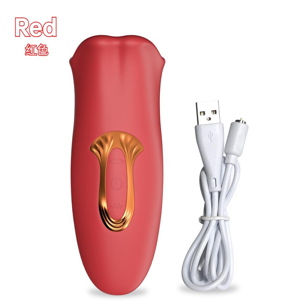 Sexspielzeug für Frauen Dildo Vibrator Zunge Lecken Saugen G-Punkt Vibrator Brustwarze Klitoris Vibrationen Stimulator Weibliche Masturbation
