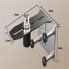 1Pcs Stainless Steel Level Bracket L Bracket Adjustable Mount Support Portable Level Wall Level Tools Bracket