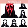 Adult Suit Scream Mask Ghost Face Cosplay Halloween Dress Party Accessory Decor
