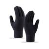 Touch Screen Gloves Winter Warm Knitted Velvet Thickened Windproof Cycling Men and Women Cold-proof Wool Simple Gloves