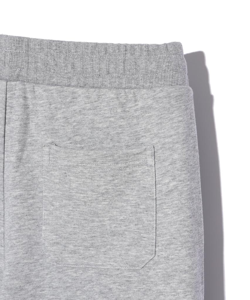 Eonoideu Essential One-Pleat Wide Sweatpants Lq6Pu179_Melange Grey