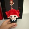 10Cm Kpop Idol Doll Keychain Jennie Cartoon Doll Pendant Backpack Display Keyrings Charm Birthday Gift