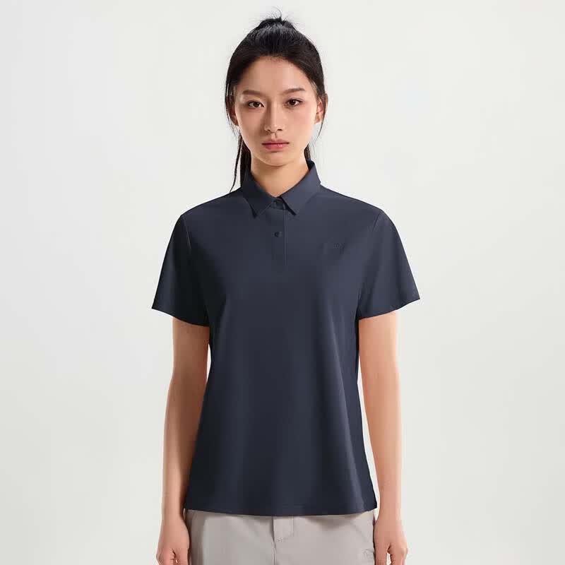 Pelliot Women's Short Sleeve Hiking Polo Shirt