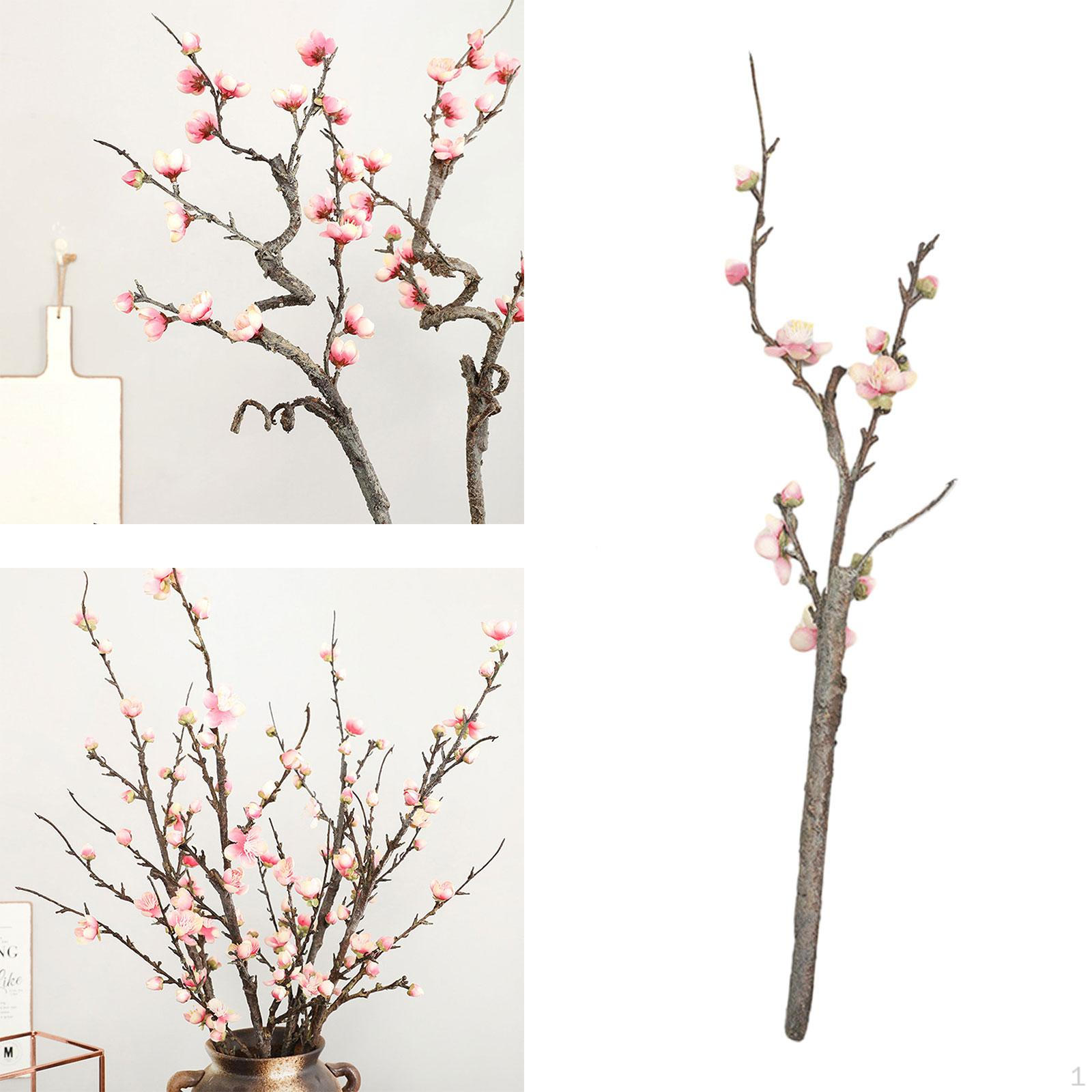 

Искусственные ветки сливовой грудины, имитация зимнего сладкого длинного стебля для свадьбы в саду розовый
