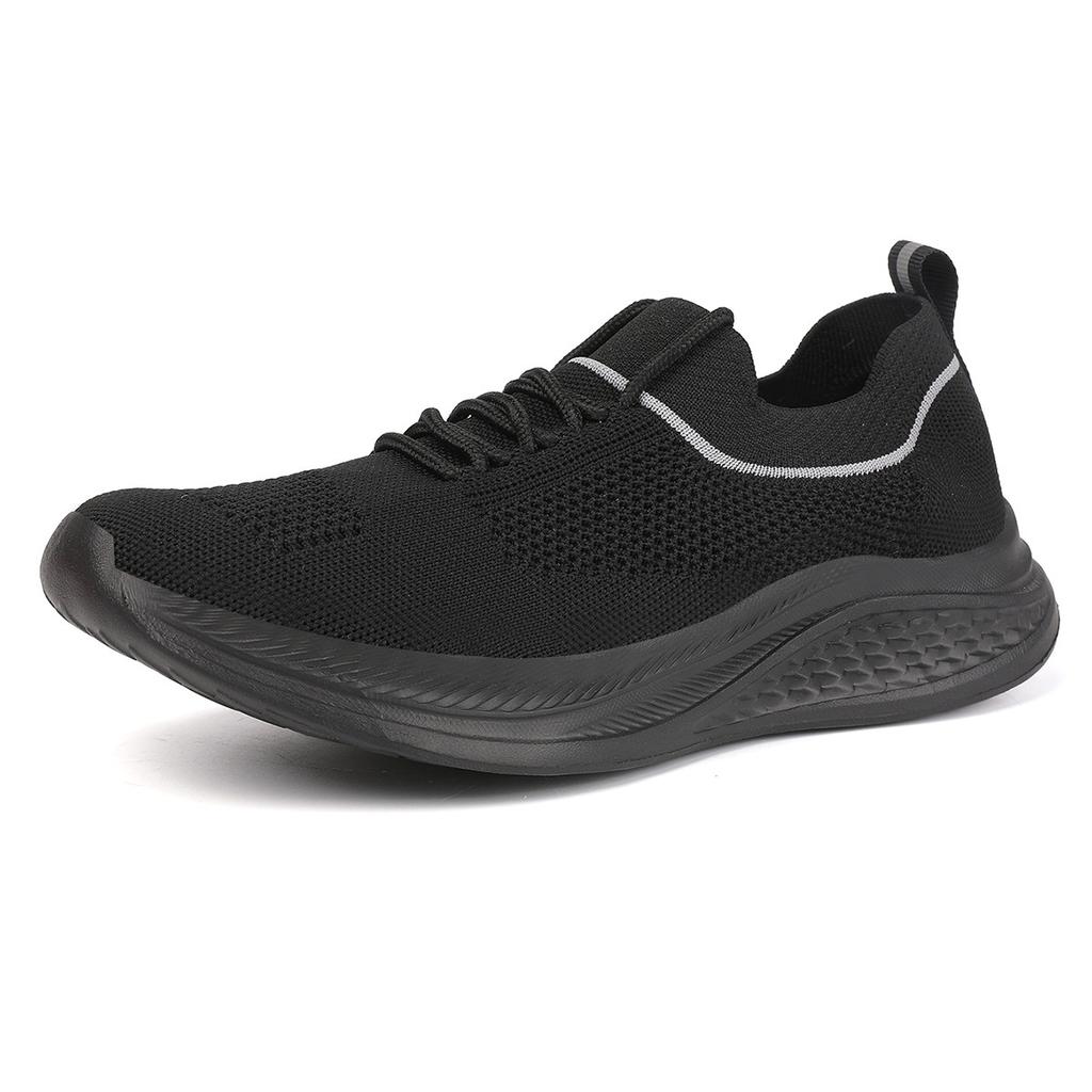 Fliegendes gewebtes Mesh Paar Schuhe Damen Schuhe Atmungsaktiv Weiche Sohle Leicht und Bequem Täglich Freizeit Sport Laufen Herren