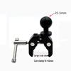 17mm Magnetic Car Mount & Phone Clip Holder with Aluminum Alloy Connector