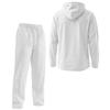 Men  Fashion  Leisure  Hooded Hood  Button  Upper Garment  Trousers  Set