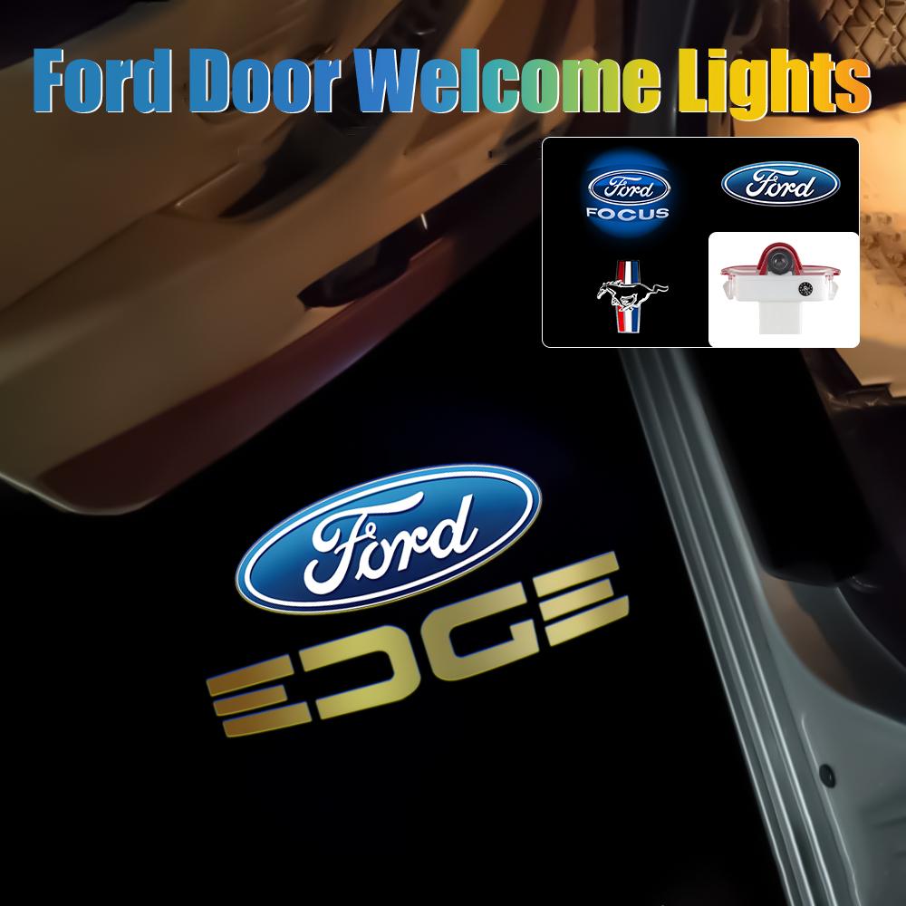 2pcs For Ford S-MAX 2007-2008 CHIA-X 2007-2013 Car LED Door Welcome Light Projector Lamp Decoration Accessories Auto StylingGL8