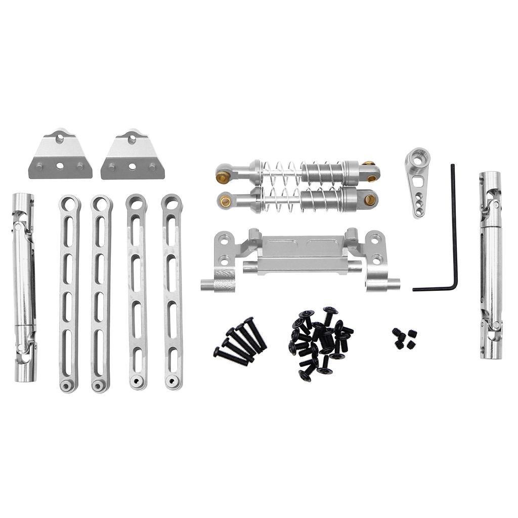 MN82 RC Car Upgrade Metal Shock Absorber Suitable for 1/12 LC79 MN78 Pull Rod Shock Absorber Remote Control Car Accessories