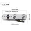 Multifuntional Guitar Control Plate with Push Pull Wiring Guitar Part Guitar Accessories for Dynamic Sound and Easy Use