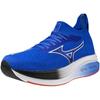 Mizuno NEO ZEN Running Shoes, Jogging, Marathon, Training, Sports, Lightweight, Resilient, Thick Sole, Akaoni x Aooni, Size 24.0 cm, 2E