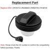 Leak Proof Direct Fit ABS Fuel Cap for LR178173 LR049865 LR062454 LR092778 LR092779 Models Impact Resistant  Technology