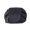 Polyester Lazy Drawstring Makeup Bag Portable Travel Storage Bag One Pack