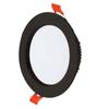 Lot de 10 spots ALEXA SMD LED rond noir 8W 7000K