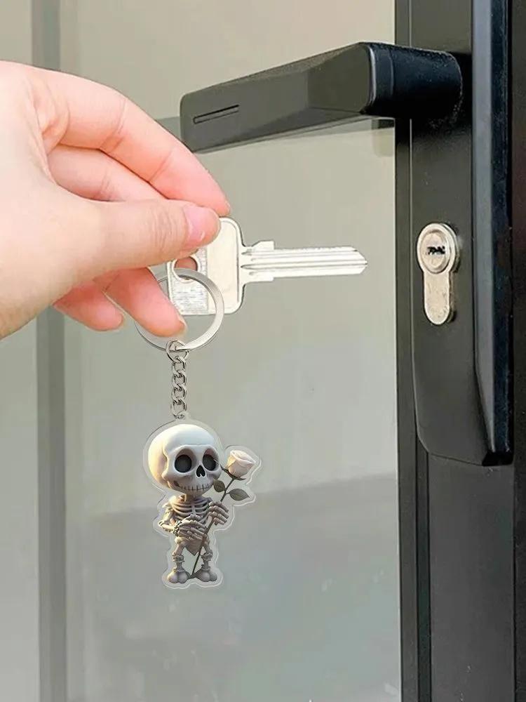 2DCartoon Keychain Pendant