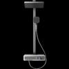 MDNG Gunmetal Digital Thermostatic Shower Set