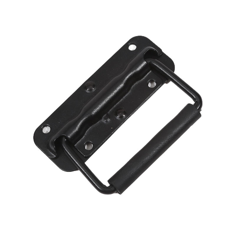 1PC Toolbox Spring Folding Handle Tool Creative Heavy Duty Chest Cabinet Surface Mounted Spring Loaded Handle