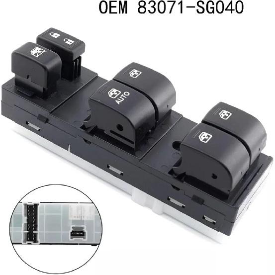 14-18 Fit for Subaru Front Driver Side Door Power Window Switch 83071SG011 Window Lifter 83071-SG040