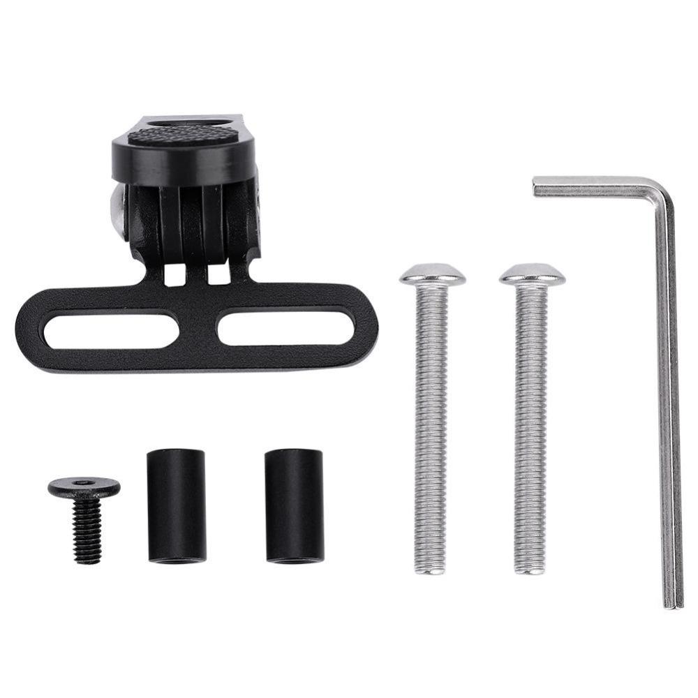 

Easy Install Bike Headlight Bracket Aluminium Alloy and Plastic Bike Light Bracket Mountain Bike чорний